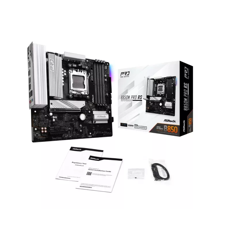 Placa-mãe ASRock B850M Pro RS AM5 Micro-ATX