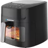 Fritadeira de ar quente BLAUPUNKT AFD712 – capacidade 7,2 l, 1800 W, controlo digital por toque, 40–200 °C, temporizador de 60 minutos