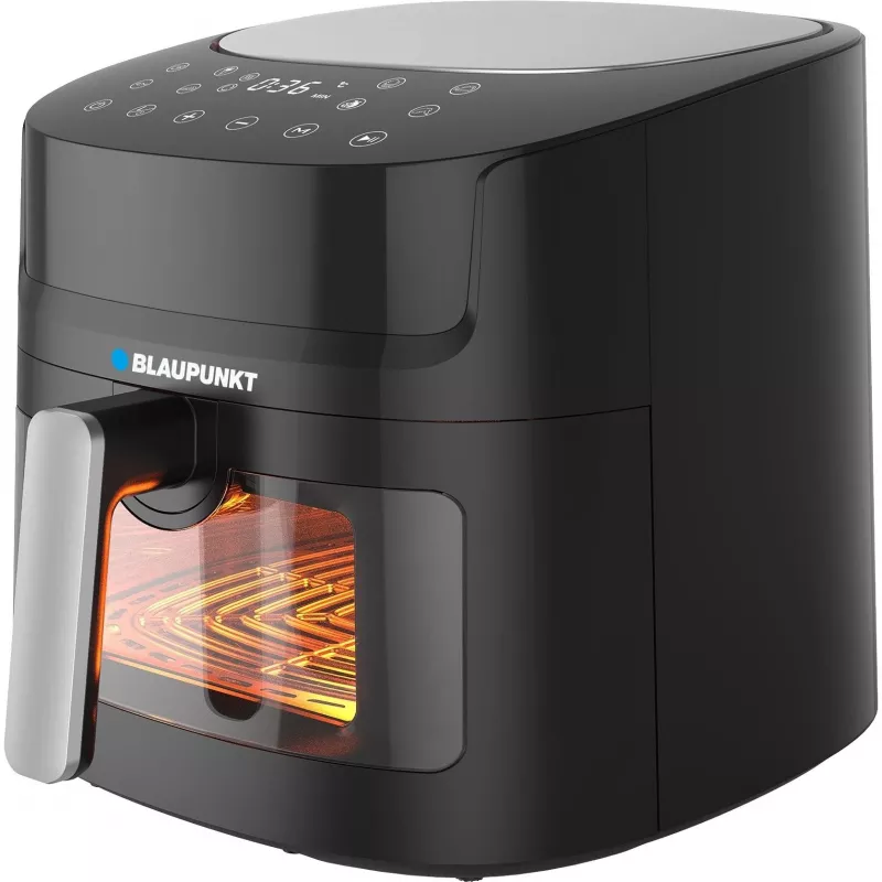 Fritadeira de ar quente BLAUPUNKT AFD712 – capacidade 7,2 l, 1800 W, controlo digital por toque, 40–200 °C, temporizador de 60 minutos