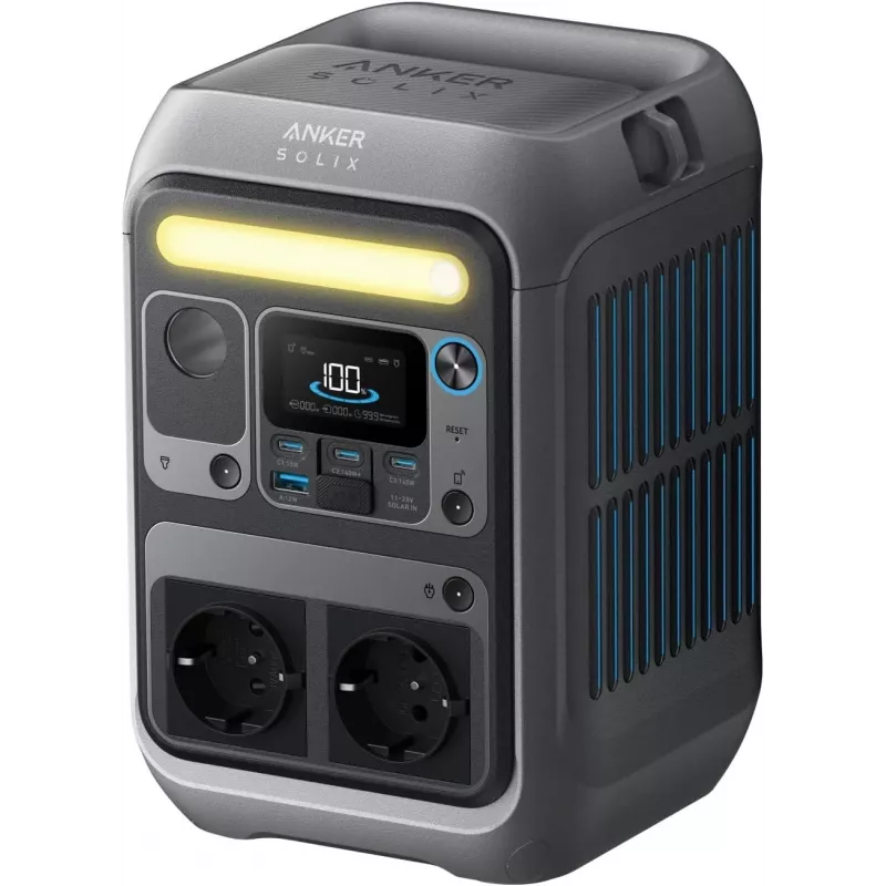 Estação de energia portátil Anker SOLIX C300X 7 fosfato de ferro-lítio (LiFePO4) 90000 mAh