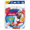 Cabeça de esfregona Vileda Turbo 2in1 vermelho branco