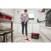 Cabeça de esfregona Vileda Turbo 2in1 vermelho branco