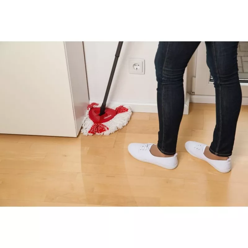 Cabeça de esfregona Vileda Turbo 2in1 vermelho branco
