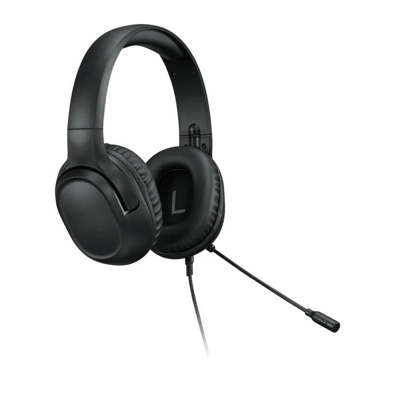 Lenovo H110 auscultadores gaming GXD1P46879, com fio, 3,5 mm, microfone integrado, transdutor de 50 mm, 50 Hz-20 kHz, 32 Ω, pretos