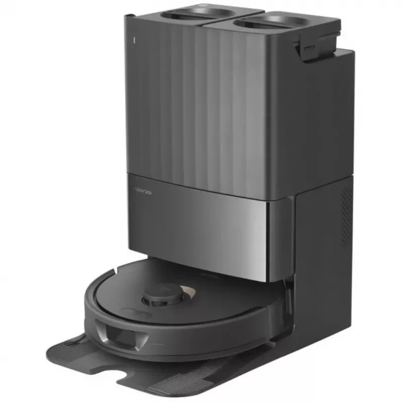 Aspirador robô Roborock Qrevo MaxV — 4200 Pa, 5200 mAh, 180 min de autonomia, 0,33 l de depósito de pó, base de autodescarga