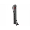 Régua de tomadas LANBERG SP1 1,5 m – 5x tomadas PL, preto