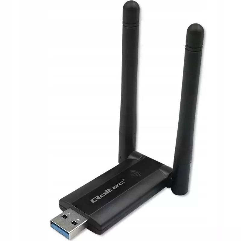 Adaptador USB Wi-Fi duplo sem fios rápido 2 X