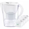 Jarra Brita Marella XL + 4 cartuchos Maxtra (branco)