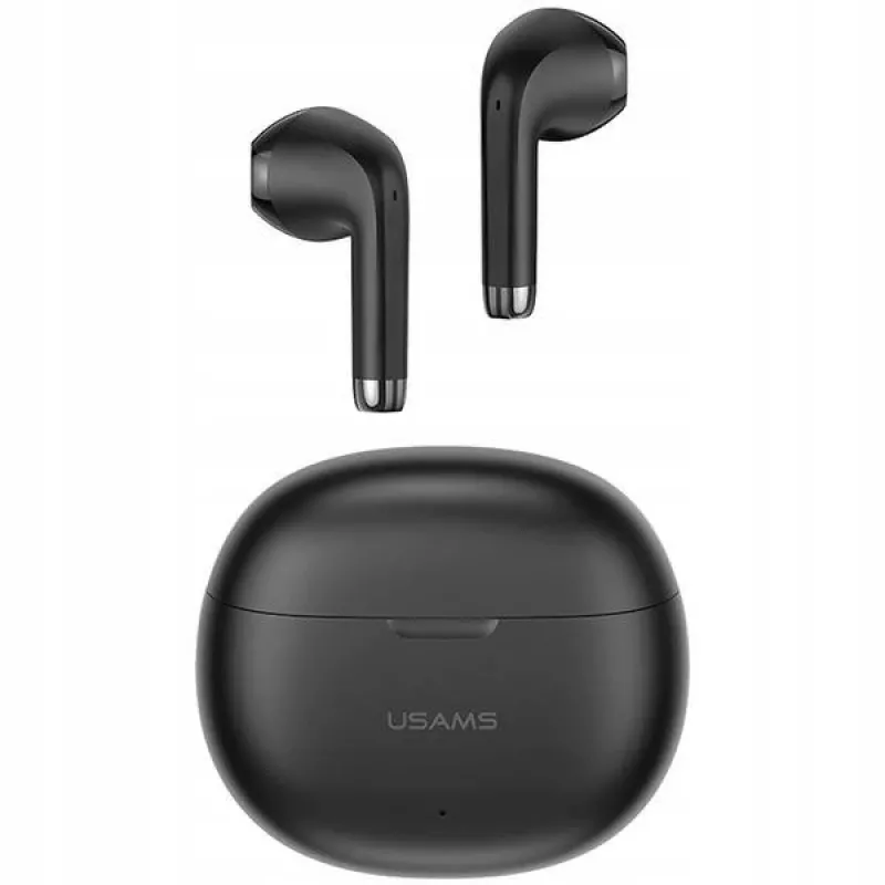 Auscultadores Usams BHUYO01 auscultadores Bluetooth 5.3 TWS Rhymbo pretos
