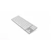 Teclado de alumínio Mac Tenkeyless prateado