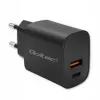 Fonte de alimentação QOLTEC 52377 GaN 30W saída 5–20V para dispositivos portáteis