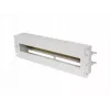 Lanberg AK-VDP103-S painel de distribuição de tensão de 19 polegadas 3U com calha DIN TS-35, cinzento