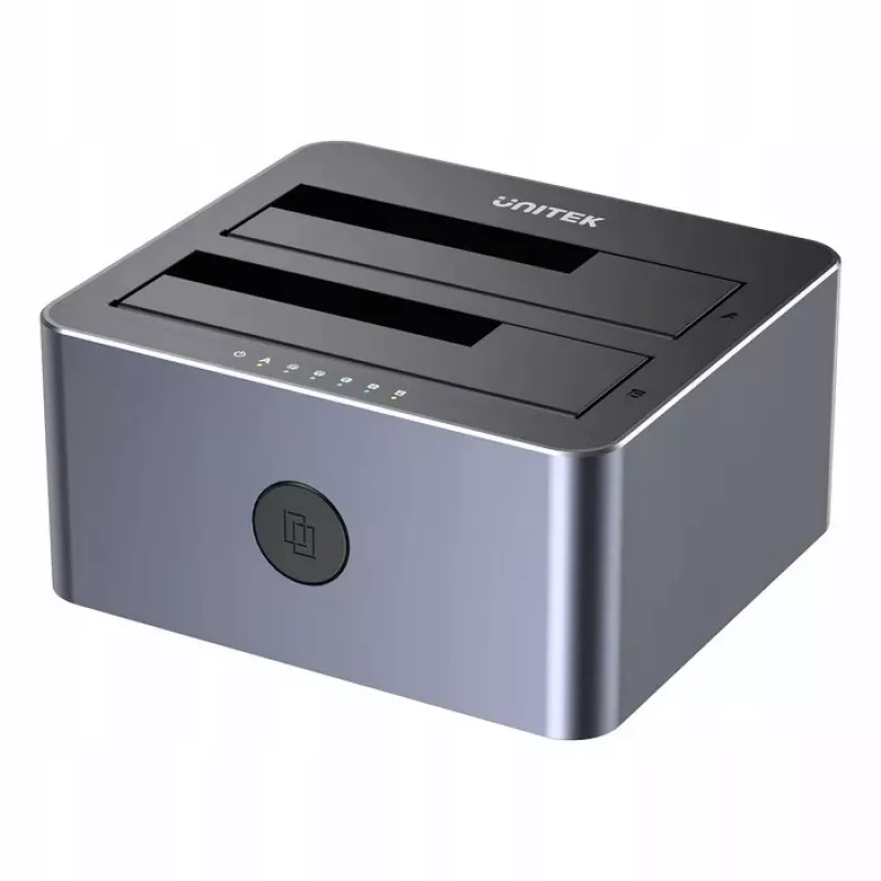 Unitek estação de clonagem 2X SATA 2,5/3,5 USB 5GB