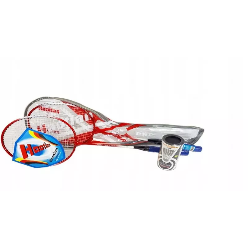 Conjunto de badminton Madej 000801 volantes leves e resistentes e raquetes