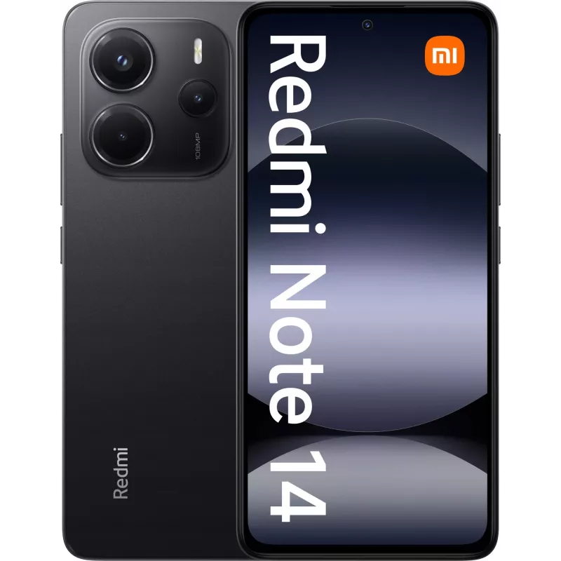 Xiaomi Redmi Note 14 16,9 cm (6,67) Hybrid Dual SIM 4G USB Type-C 8 GB 256 GB 5500 mAh preto