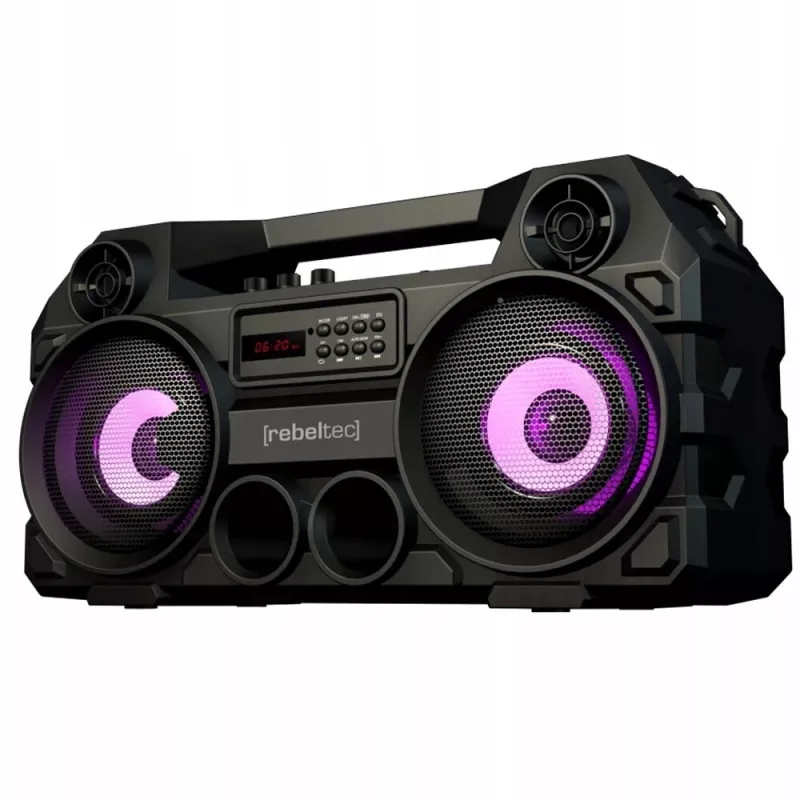 Altifalante Bluetooth Rebeltec SoundBOX 465 preto