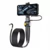 Ulefone uSmart E03 UF-EC03 câmara endoscópica, 1280x720 HD, sonda orientável 180° em duas direções, 6 LED, IP67, cabo semirrígido de 1 m
