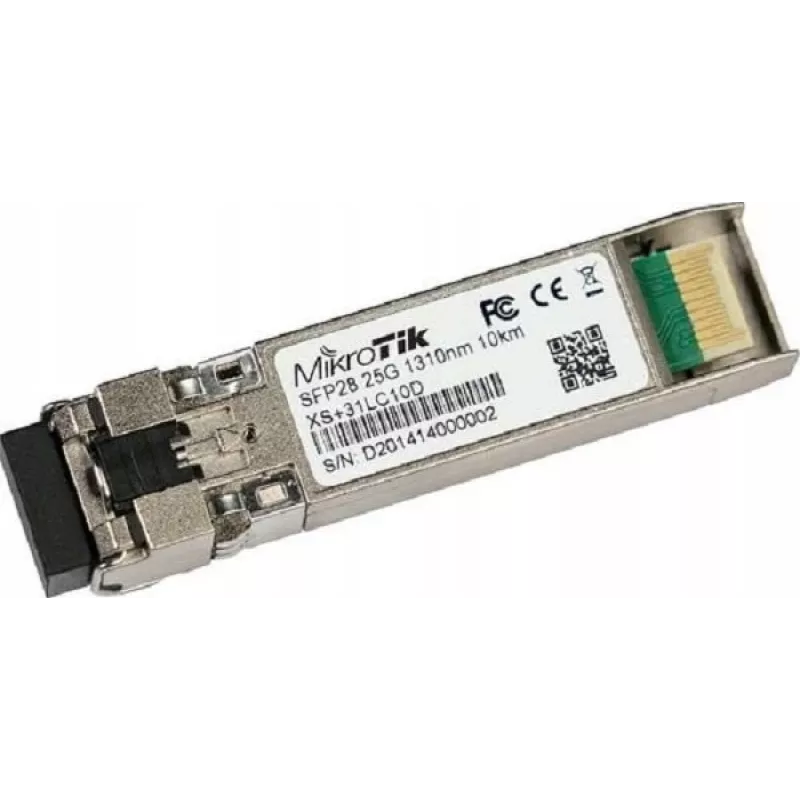 Módulo transceptor de fibra ótica MikroTik XS+31LC10D