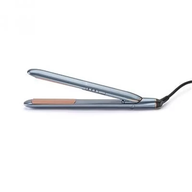 Alisador de cabelo BABYLISS ST484E — placas de cerâmica, tecnologia Warm, 230 V, cabo de 3,3 m, preto/dourado