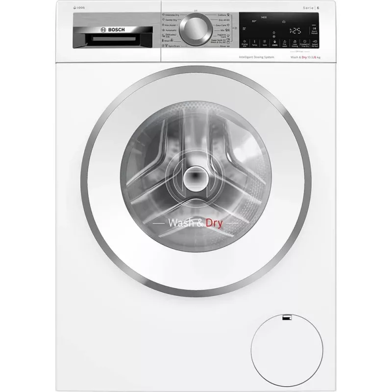 Máquina de lavar e secar Bosch WNG254A9BY 10,5 kg / 6 kg 1400 rpm Branco
