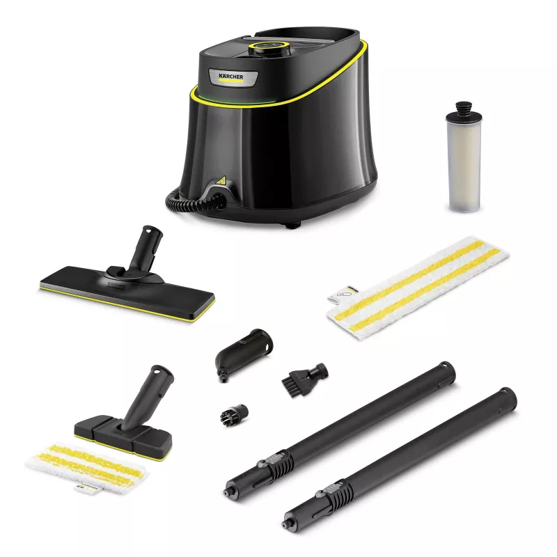 Kärcher 1.513-436.0 limpadora a vapor limpadora a vapor cilíndrica 1 L 1900 W preta