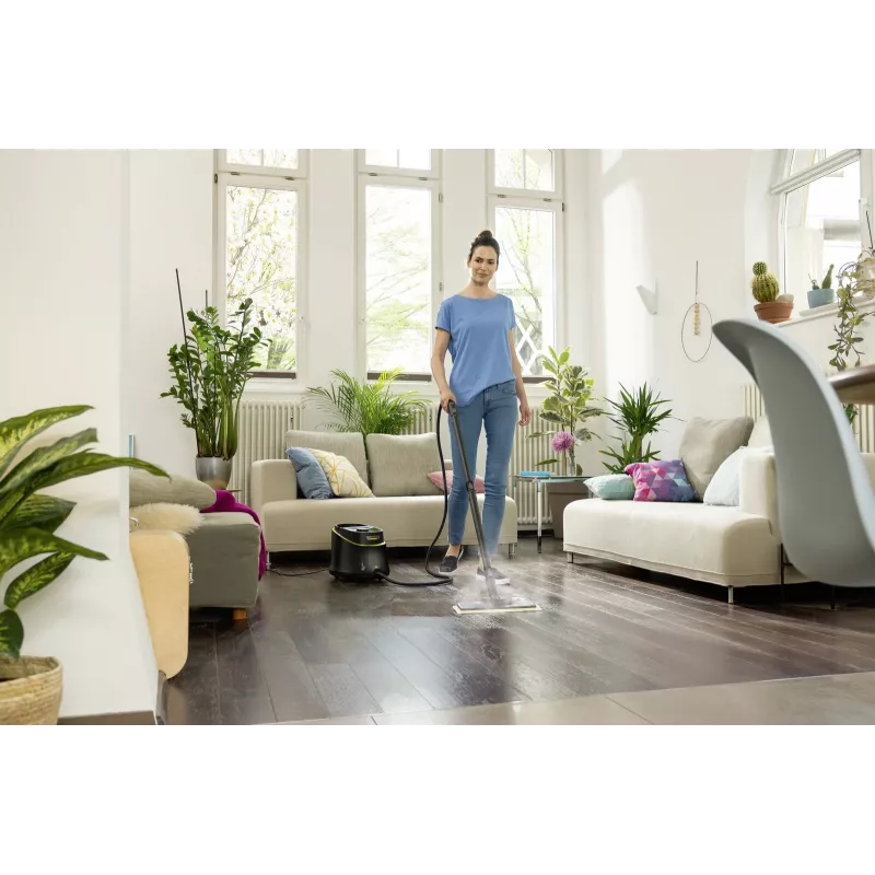 Kärcher 1.513-436.0 limpadora a vapor limpadora a vapor cilíndrica 1 L 1900 W preta