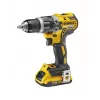 Parafusadeira a bateria DeWalt DCD796D2-QW 18V Li-Ion, 2x2Ah, Mandril de aperto rápido 13 mm, função de perfuração com impacto, 1,6 kg