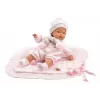Boneca chorona Llorens 38938 Made of Roses, 38 cm boneca bebé realista