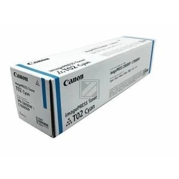 Toner Canon Toner T02 8530B001 até 43.000 páginas Ciano