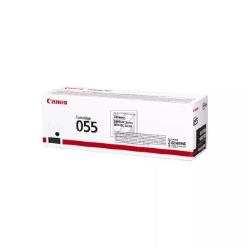 Cartucho de toner Canon 055 1 unid. original preto