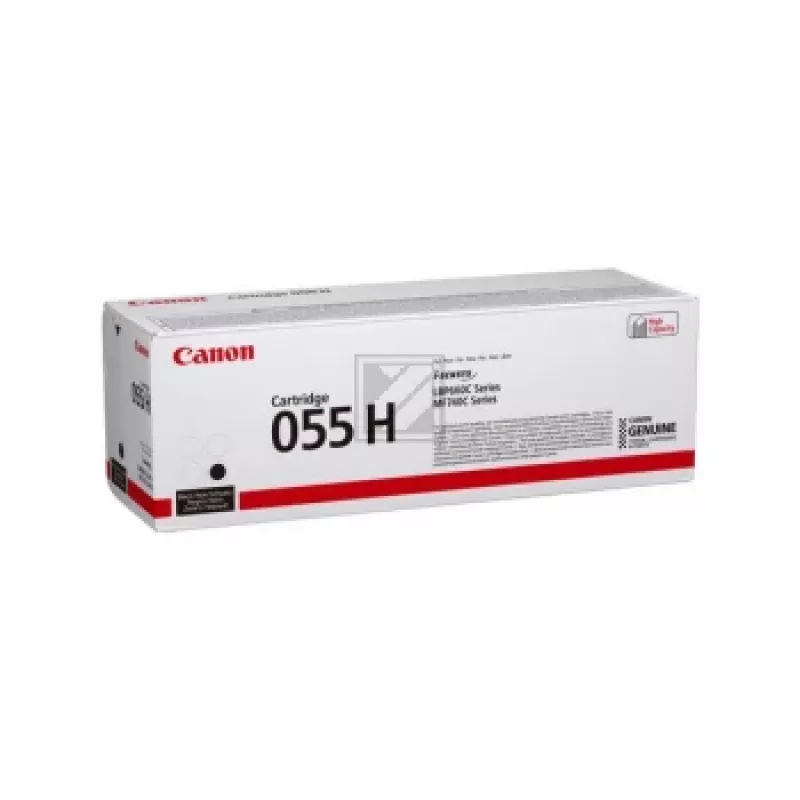 Cartucho de toner Canon 055H 1 unid. Original preto