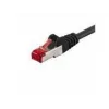 Wentronic Goobay cabo de patch CAT 6, S/FTP (PiMF), preto, 5 m - LSZH sem halogéneos, cobre (68700)