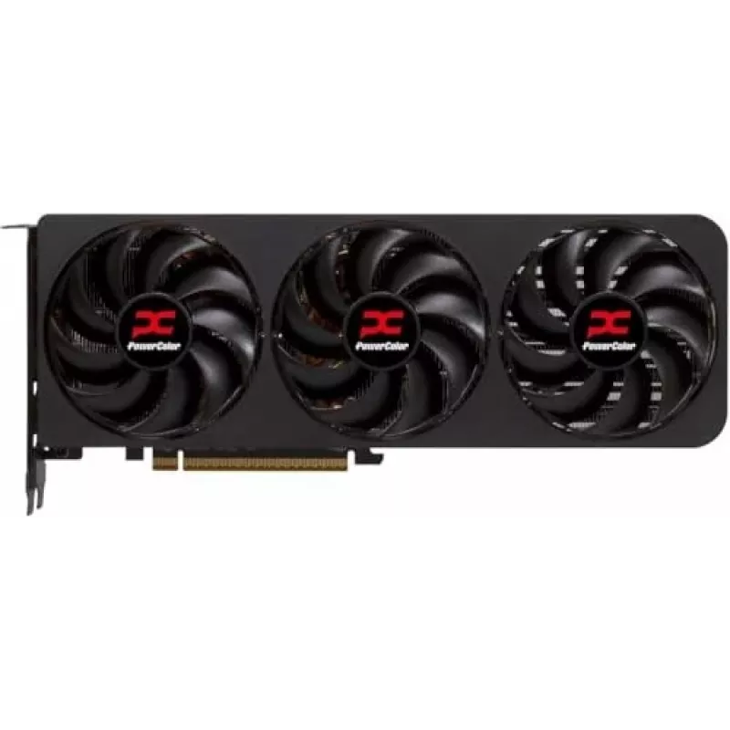 Placa gráfica PowerColor Radeon RX 9070 XT 16 GB GDDR6, PCIe x16 5.0, 256 bits, 289 mm, 3 ventoinhas