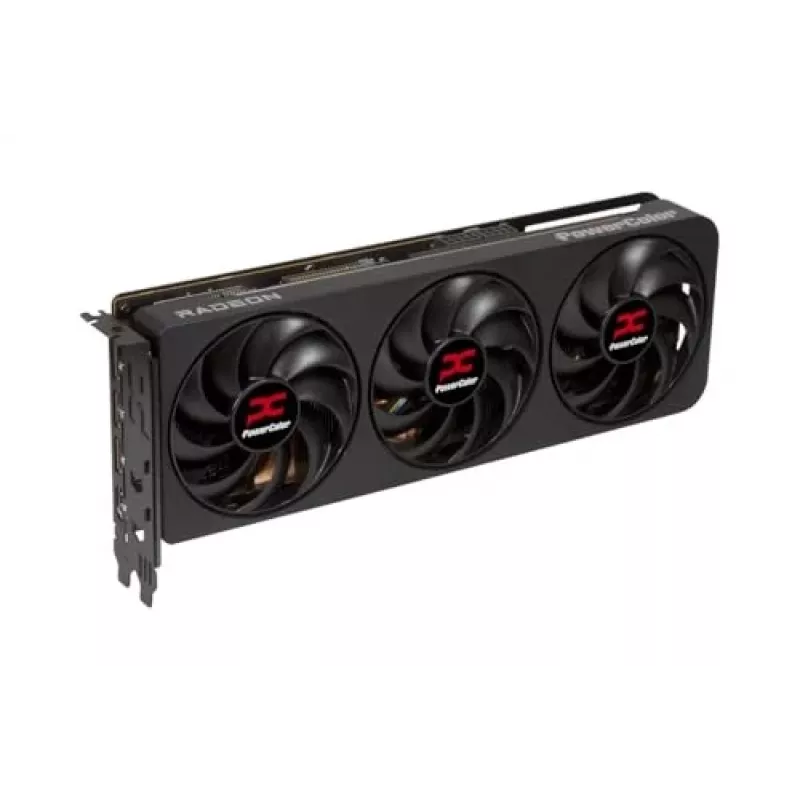 Placa gráfica PowerColor Radeon RX 9070 XT 16 GB GDDR6, PCIe x16 5.0, 256 bits, 289 mm, 3 ventoinhas