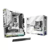 Placa-mãe ASRock B860M Steel Legend WiFi — Intel B860, LGA 1851, micro‑ATX, DDR5, 4 DIMM, Wi‑Fi 6E, 2.5GbE