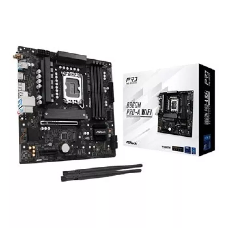 Placa-mãe ASRock B860M Pro-A WiFi Micro-ATX