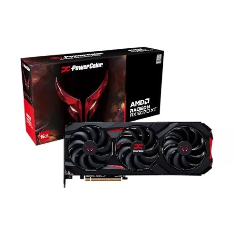 Placa gráfica PowerColor Red Devil Radeon RX 9070 XT 16GB GDDR6 PCIe 5.0
