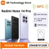 Xiaomi Redmi Note 14 Pro 4G smartphone 8 GB RAM 256 GB, 6,67" AMOLED, 200 MP, 5500 mAh, Dual SIM híbrido, Android 14, azul oceano