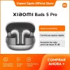 Auscultadores Bluetooth Xiaomi Buds 5 Pro BT Cerâmica Branco