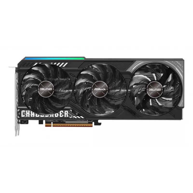 Placa gráfica ASRock Challenger Radeon RX 9070 — 16 GB GDDR6, 256 bits, PCIe 5.0, 3x DisplayPort 2.1a + HDMI 2.1b