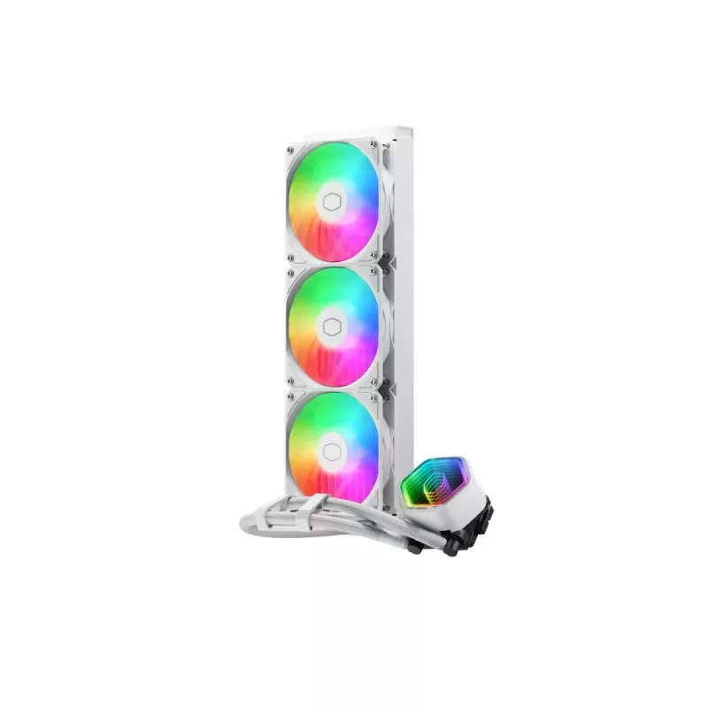 Conjunto de refrigeração líquida para processador Cooler Master MasterLiquid 360 Core II White 4,72 (12 cm) 1 unid.
