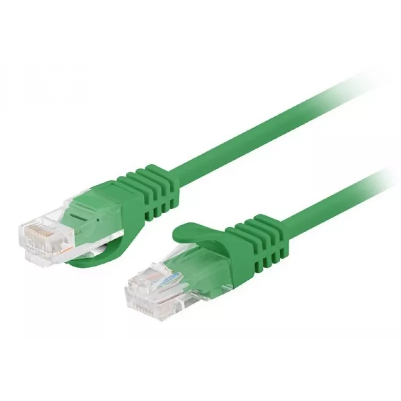 Lanberg PCU6-20CC-0300-G Cabo de ligação Cat.6 UTP, 3 m, verde, embalagem de 10
