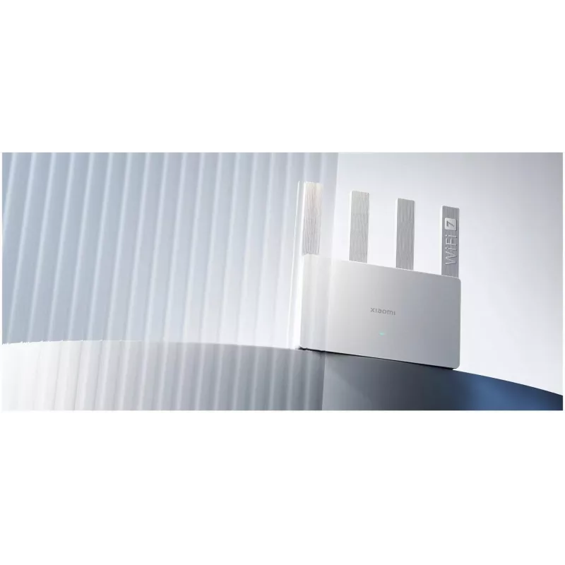 Router portátil Xiaomi BE3600 — Dualband 2,4/5 GHz, Wi-Fi 7 (802.11be), 2,5 Gigabit Ethernet, 4× LAN, 2×2 antenas, branco