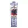 Blender portátil Ninja BC251EULD — recipiente de 0,57 L, bateria 11,1 V, lâminas de aço inoxidável, lavanda/transparente