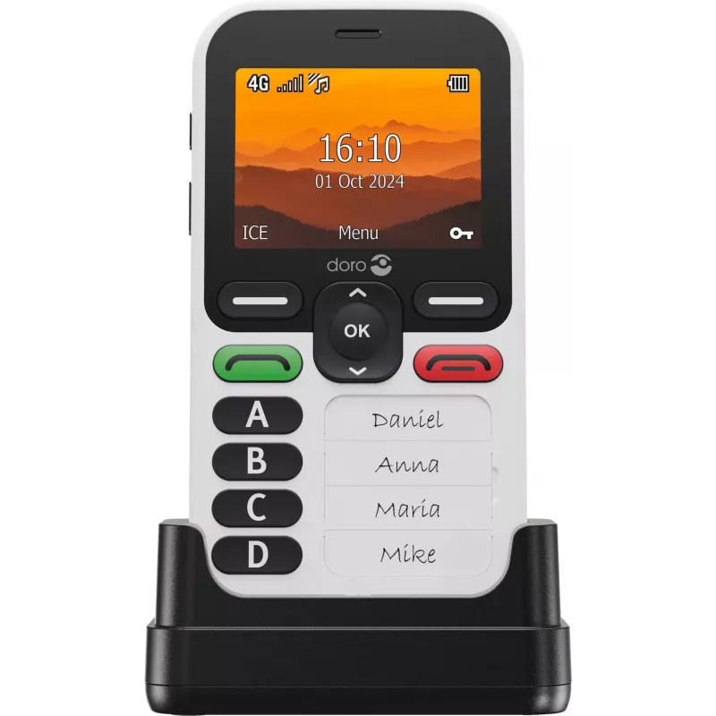 Smartphone Doro Leva X10 2,4 polegadas 1150 mAh grafite