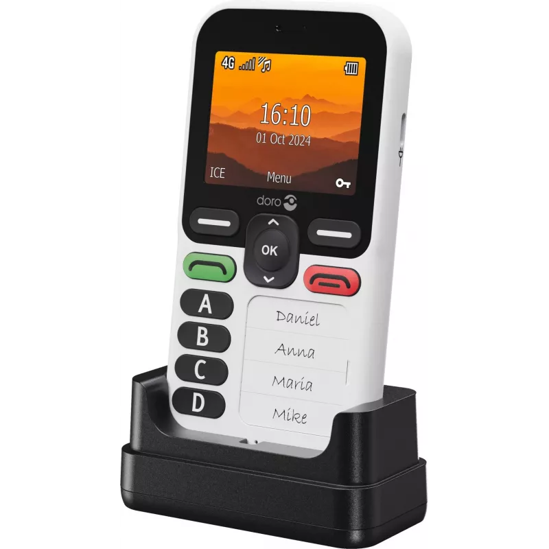 Smartphone Doro Leva X10 2,4 polegadas 1150 mAh grafite