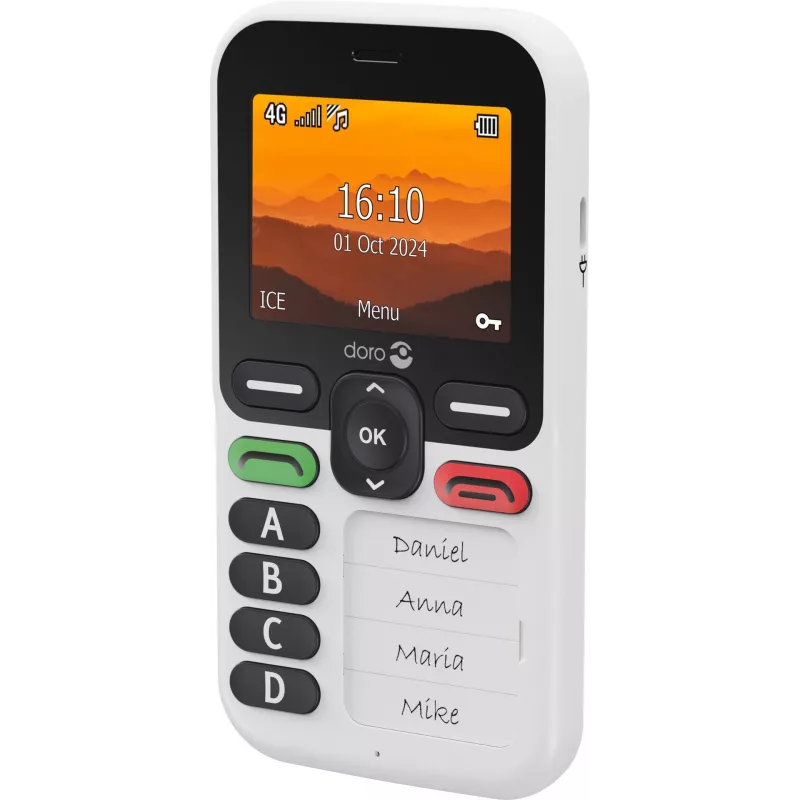 Smartphone Doro Leva X10 2,4 polegadas 1150 mAh grafite