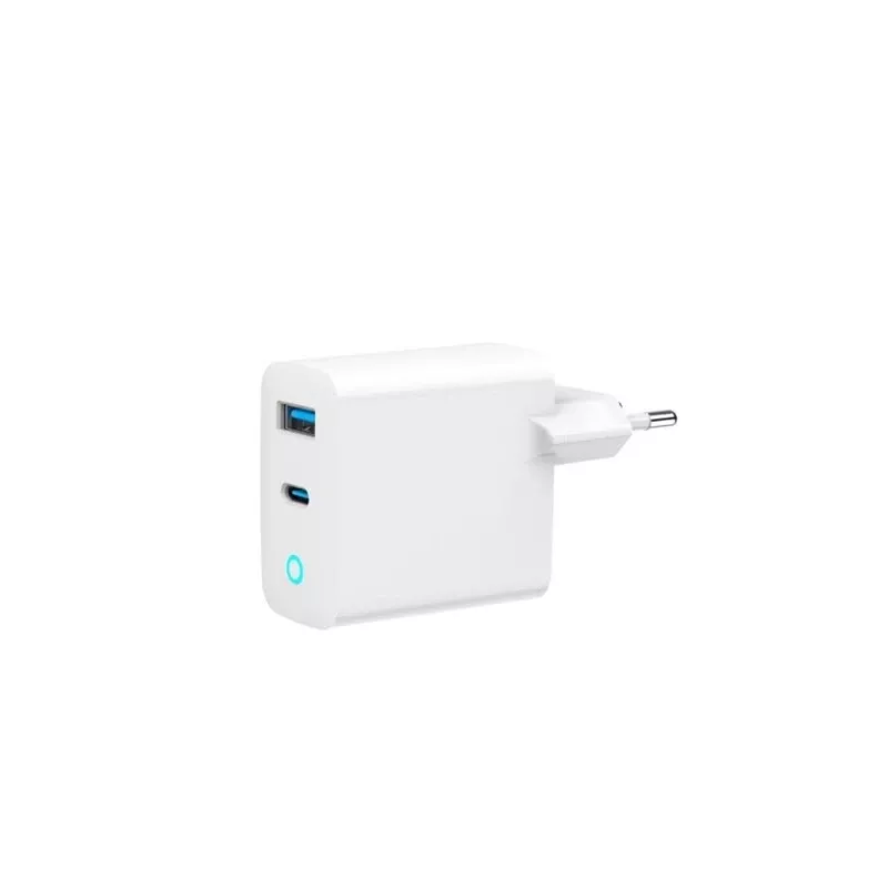 Carregador Gembird TA-UC-PDQC65L-W-01 para dispositivos móveis universal branco AC carregamento rápido interior