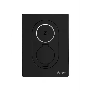 Zaptec Go Caixa de carregamento 22kW Type 2 WiFi e 4G Asfalto Preto