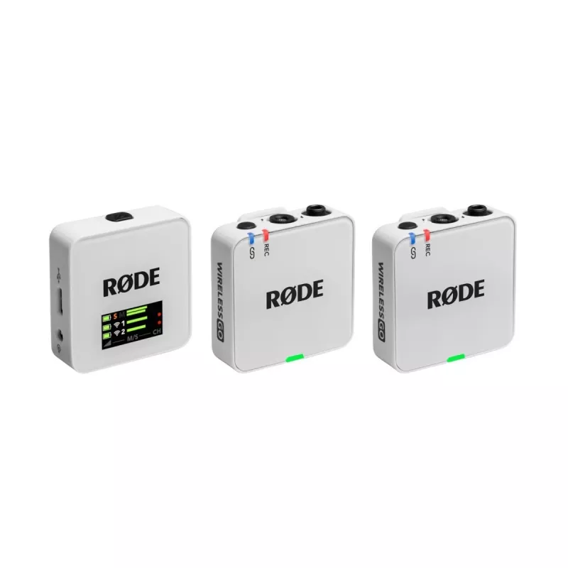 RØDE Wireless GO III White - sistema de microfone sem fios (branco)